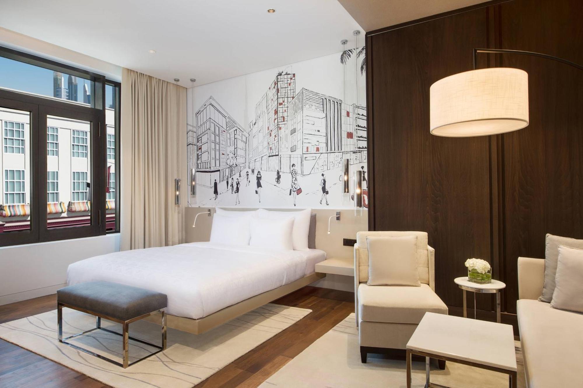 La Ville Hotel & Suites City Walk Dubai, Autograph Collection Exterior foto A room at the hotel