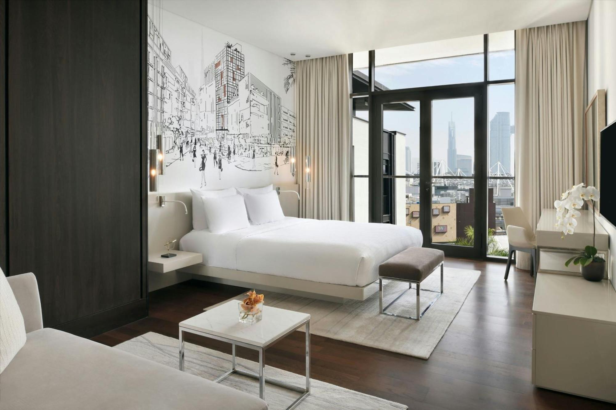 La Ville Hotel & Suites City Walk Dubai, Autograph Collection Exterior foto A bedroom at the hotel