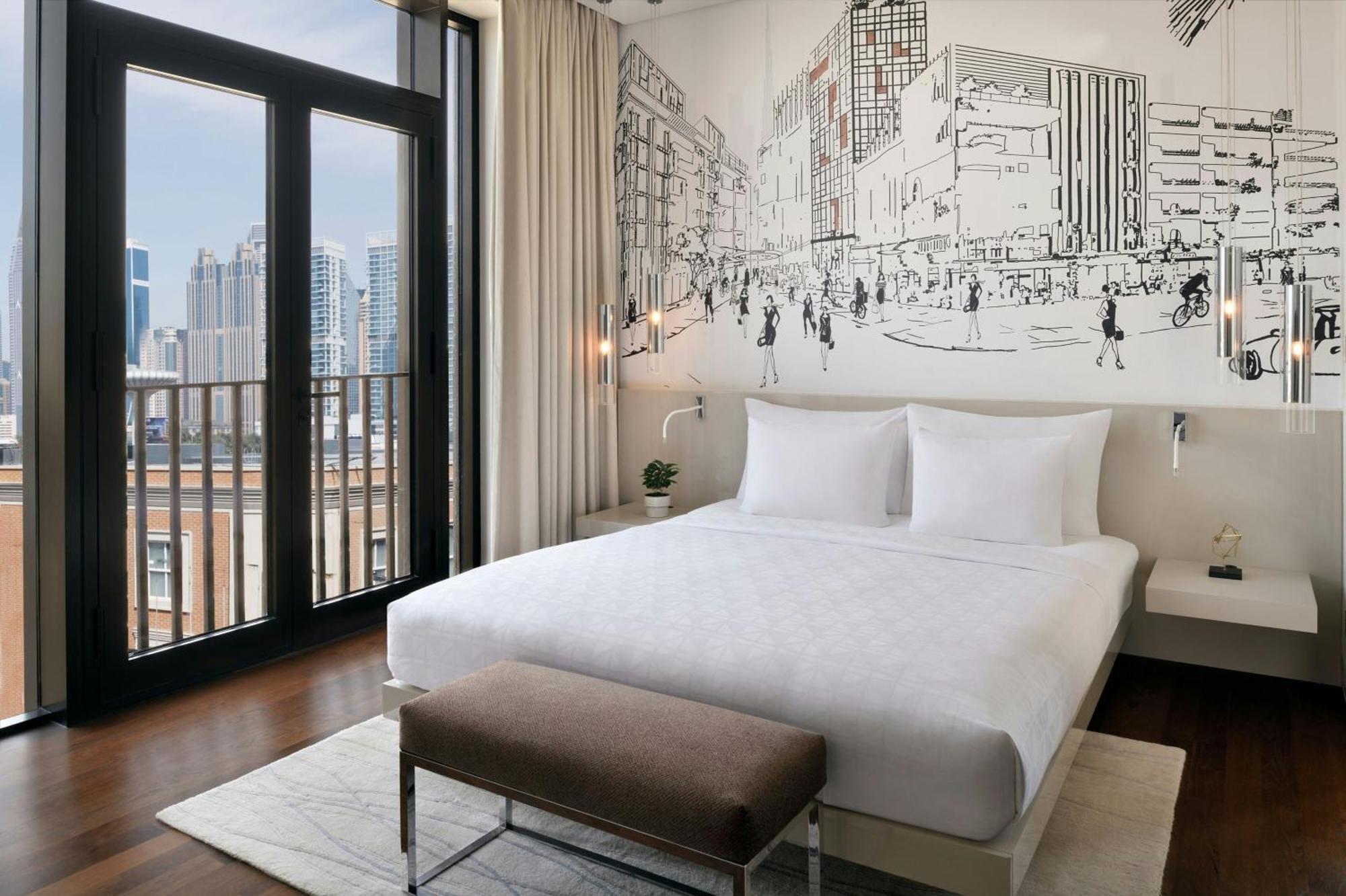 La Ville Hotel & Suites City Walk Dubai, Autograph Collection Exterior foto A bedroom at the hotel
